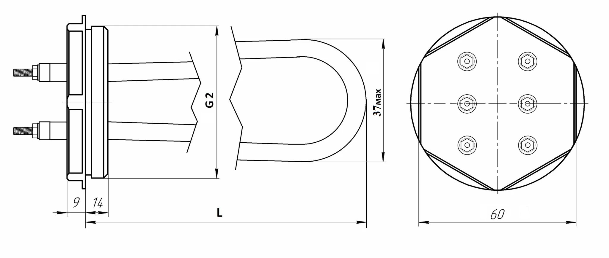 Блок ТЭНБ (СЭВ) 12,0кВт G2 Фото Блок ТЭНБ (СЭВ) 12,0кВт G2